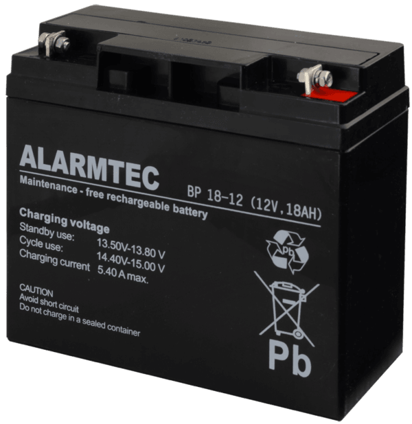 BP18 12 1 600x618 - Akumulator do alarmu Alarmtec BP18-12